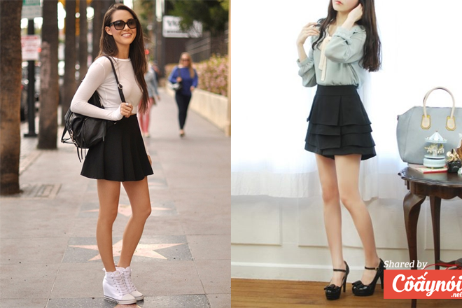 7 tuyệt chiêu mix đồ tăng chiều cao cho cô nàng nấm lùn