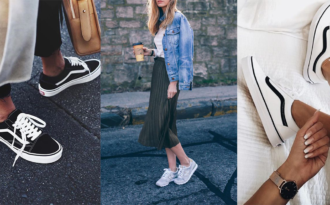 Mặc váy sợ nói “bánh bèo nhập” thì hãy thử mix đồ với sneaker theo cách sau cho bộ cánh thêm chất lừ