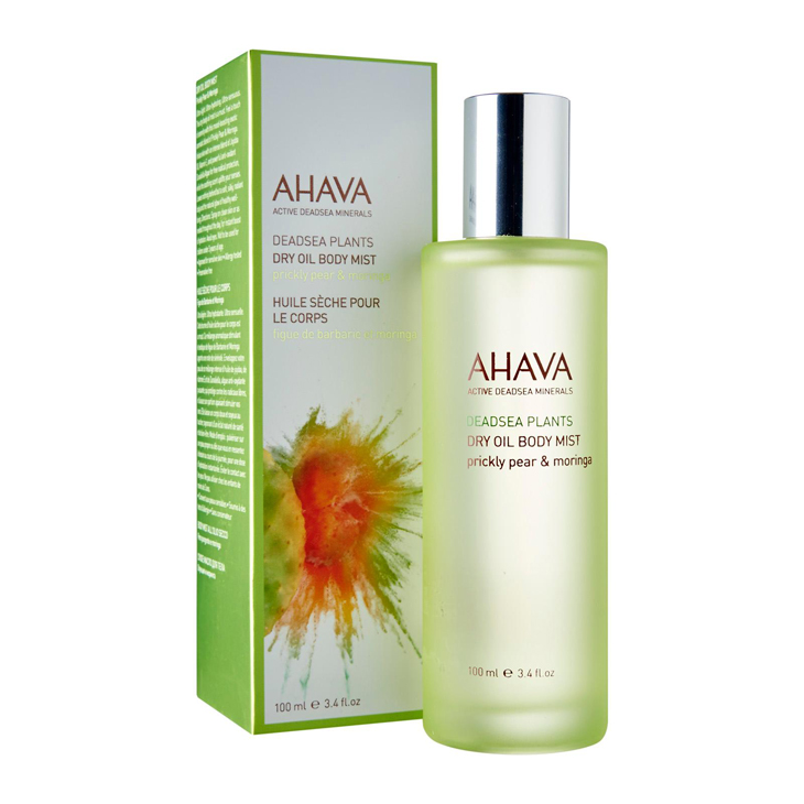 AHAVA DRY OIL MIST – PRICKLY PEAR & MORINGA