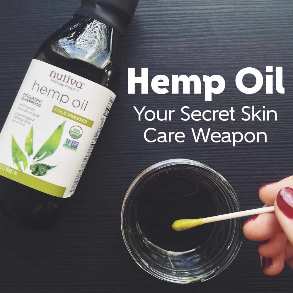 Nutiva’s Organic Cold Pressed Hemp Oil