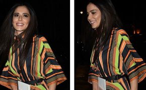 Cheryl tươi tắn đi chơi tối