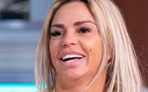 Katie Price để mặt mộc nhợt nhạt lên truyền hình
