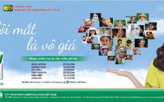 Chương trình “Chăm sóc mắt cộng đồng 2018” – Mang đến niềm vui cho đôi mắt