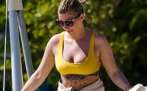 Olivia Buckland khoe dáng quyến rũ bên chồng