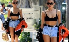 Madison Beer chuộng áo lửng khoe eo thon