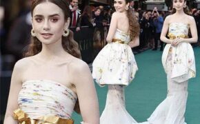 Lily Collins xinh đẹp như công chúa