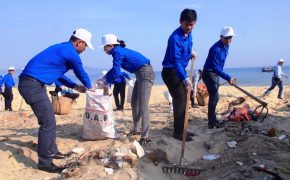 Thanh niên Bình Định hành động vì sự sống của biển
