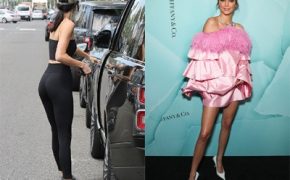 Kendall Jenner khoe chân dài nuột nà