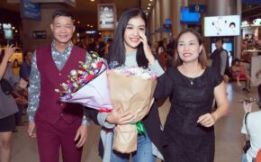 Kiều Loan bật khóc giữa sân bay khi nhận quà ý nghĩa từ fans