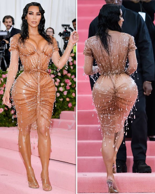 Kim Kardashian thừa nhận đau đớn khi diện váy quá bó - 5