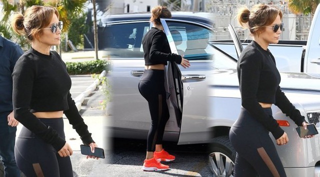 Jennifer Lopez trẻ đẹp nhờ tập gym chăm chỉ - 7