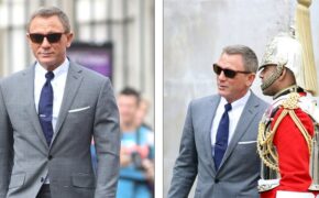 “Điệp viên 007” Daniel Craig tái xuất lịch lãm trên phim trường