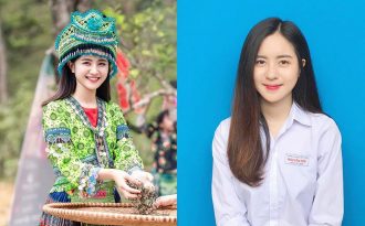 Mới nổi vì diện đồ dân tộc cực xinh, thiếu nữ Yên Bái lại có ảnh thẻ gây “sốt”
