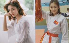 Người đẹp sinh viên kiêm võ sĩ karate là đại biểu Đại hội sinh viên toàn quốc