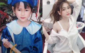 Cô giáo “vòng eo 58 cm” lộ ảnh hồi bé đáng yêu