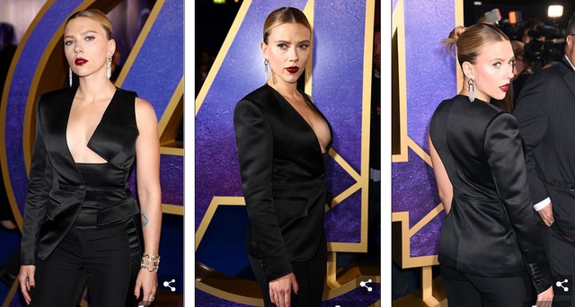 Scarlett Johansson khoe ngực căng tròn - 1