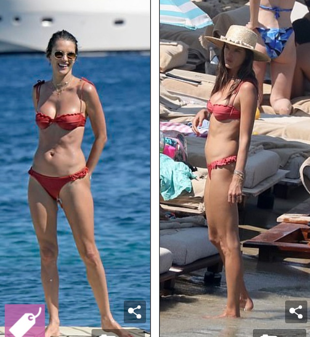 Alessandra Ambrosio vui đùa cùng con trên biển - 10