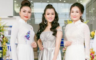 Á hậu Ngô Thu Phương từ Hà Nội vào tham dự Đại hội Doanh nhân Trẻ tỉnh Bình Dương