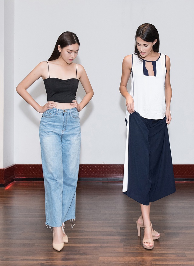 Hoa hậu Quốc tế Mariem Velazco tận tình hướng dẫn Tường San catwalk - 5