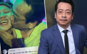NSND Hoàng Dũng nói gì về clip hôn má Bảo Hân bị cho là phản cảm?