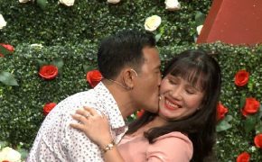 Cặp đôi chưa bấm nút đồng ý hẹn hò đã mạnh dạn “thơm má”