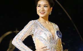 Nữ sinh tóc tém đăng quang Hoa khôi ĐH Xây dựng 2018