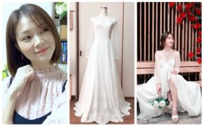 Cô gái xinh xắn dành 3 tháng tự tay may váy cưới gây “sốt” mạng