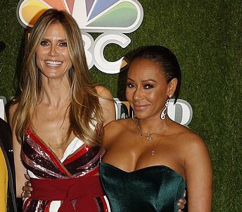 Mel B quyến rũ tái ngộ Heidi Klum