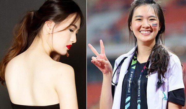 Nữ bác sĩ xinh đẹp ĐT Thái Lan tại AFF Cup khiến dân mạng xao xuyến