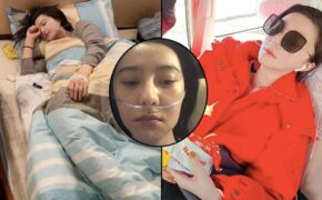 Phạm Băng Băng bị chảy máu mũi, thở oxy trong chuyến từ thiện