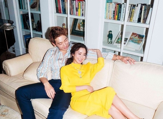 Kim Tae Hee “vác bụng bầu” theo chồng đi công tác bên Mỹ - 2