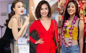 Tiểu Vy diện short jeans – áo thun tại Miss World; Ninh Dương Lan Ngọc quyến rũ với đầm 2 dây