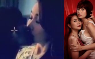 Hé lộ đoạn clip cảnh hôn nóng bỏng của Thanh Hằng và Chi Pu