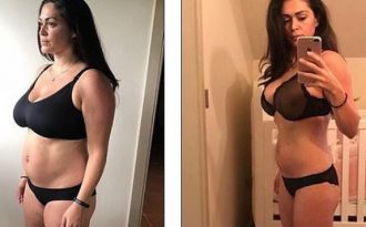 Casey Batchelor vất vả giảm cân sau sinh