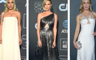 Lady Gaga, Charlize Theron và Emily Blunt lộng lẫy trên thảm đỏ Critics' Choice Awards