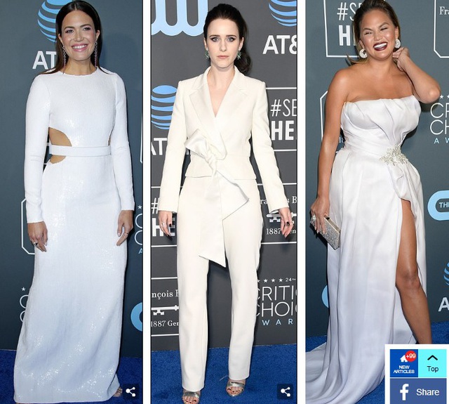 Lady Gaga, Charlize Theron và Emily Blunt lộng lẫy trên thảm đỏ Critics Choice Awards - Ảnh 18.