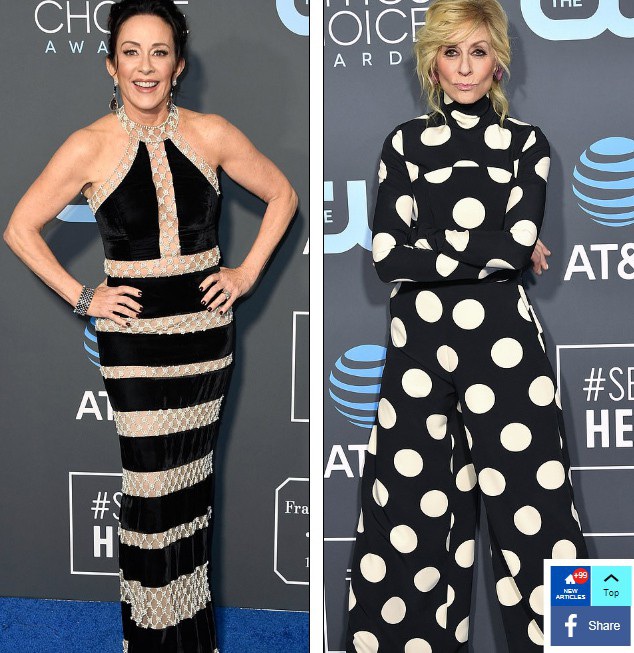 Lady Gaga, Charlize Theron và Emily Blunt lộng lẫy trên thảm đỏ Critics Choice Awards - Ảnh 24.