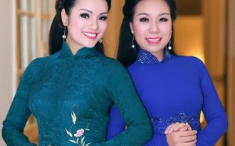 Sao Mai Thu Hà đọ vẻ đẹp duyên dáng bên Tân Nhàn