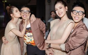 Chi Pu công khai hôn Hoàng Ku đắm đuối giữa chốn đông người