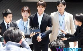 Choi Jong Hoon bị trói tay, giải về đồn cảnh sát