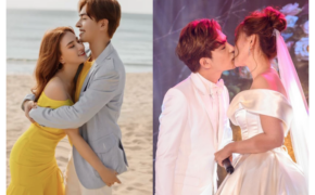 Chú rể kém cô dâu 10 tuổi gây chú ý trong showbiz Việt