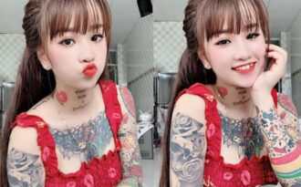 Cô gái An Giang 19 tuổi kể chuyện xăm kín ngực, 14 hình ở chân