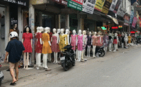 Choáng ngợp phố “chân dài” độc nhất vô nhị ở Hà Nội