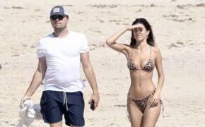 Leonardo DiCaprio lộ bụng phệ bên bạn gái kém 22 tuổi
