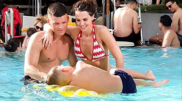 Hoa hậu Danielle Lloyd hạnh phúc bên chồng mới cưới