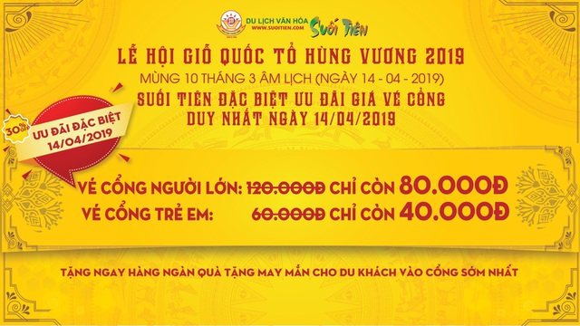 Mùng 10 tháng Ba: Nhớ về nguồn cội với Lễ hội Giỗ tổ Hùng Vương tại Suối tiên - 1