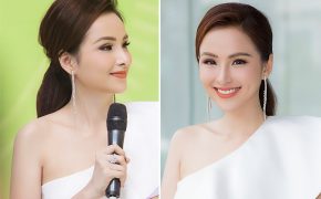 Phủ nhận thẩm mỹ nhưng hoa hậu Diễm Hương xuất hiện với gương mặt khác lạ