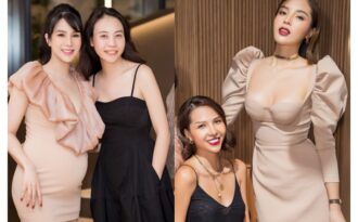 Bà xã Cường Đôla dự sinh nhật Diệp Lâm Anh sau đám cưới ngợp siêu xe