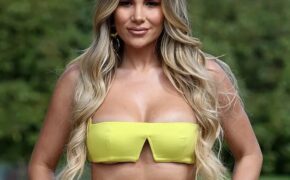 Georgia Kousoulou khoe vòng một nảy nở