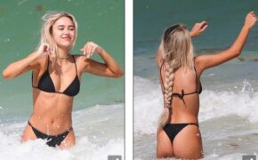 Người mẫu Delilah Hamlin khoe dáng nuột nà